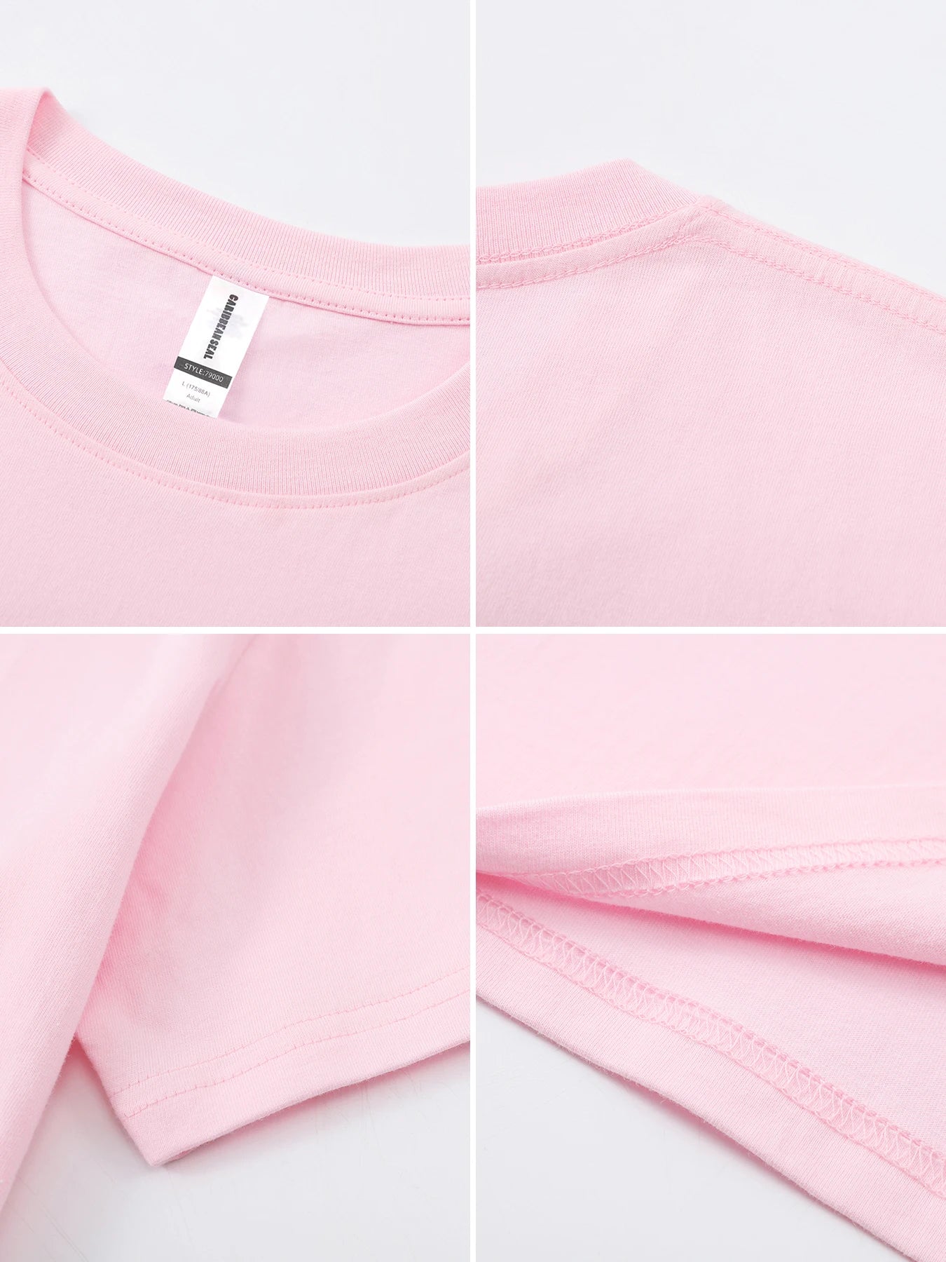 Buntes Katzenpfoten-T-Shirt aus Baumwolle | Süßes Tierdruck-T-Shirt für Damen