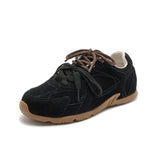 Women’s Genuine Leather German Training Shoes – Non-Slip Retro GAT Sneakers