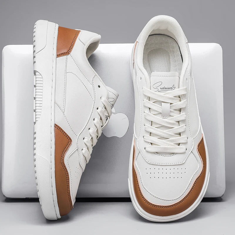 Freizeitschuhe für Herren – Luxuriöse Race-Sneaker – Atmungsaktive Fashion-Slipper für Männer