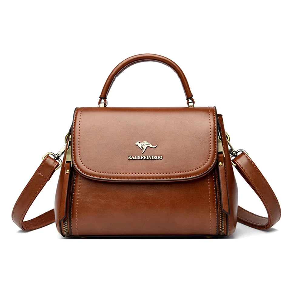 Die Urban-Petite Silhouette Luxus-Henkeltasche aus weichem Leder