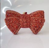 The Siren-Glow Bow Clutch Luxury Diamond-Inlaid Evening Bag