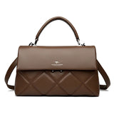 The Seoul-Chic Silhouette Luxury Soft Leather Handbag