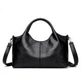 Premium-Handtasche aus weichem PU-Leder | Umhängetasche für Damen mittleren Alters
