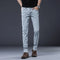 Men's Slim Fit Skinny Jeans | Gray & Blue Stretch Denim Pants