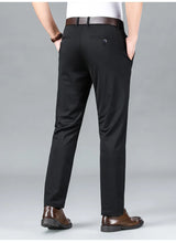 Herren-Eisseiden-Business-Casual-Hose | Ultraleichte, schnelltrocknende Sommeranzughose