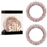Das „Seidenfaden“-Slim-Set: Premium Skinny Scrunchies aus 100 % Maulbeerseide