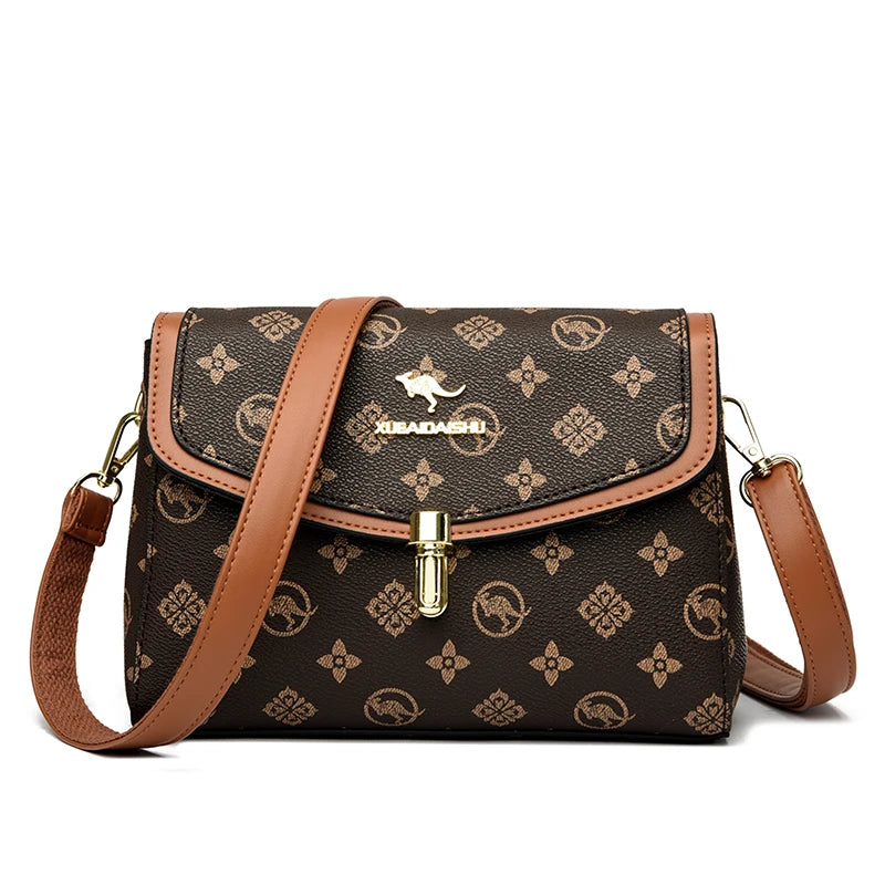 Luxury Designer Women's PU Leather Crossbody | Casual Small Capacity Tote