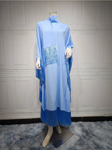 Elegantes muslimisches Partykleid für Damen – Dubai Abaya und türkischer Kaftan