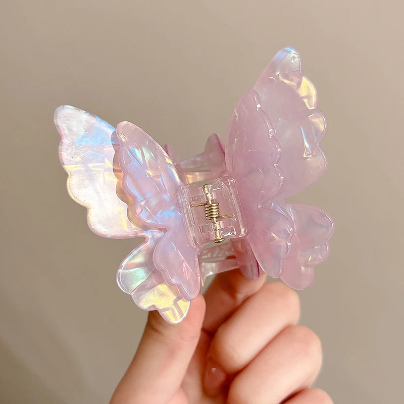 The Ethereal Wing Butterfly Claw Stunning Acetate Fairy Clip