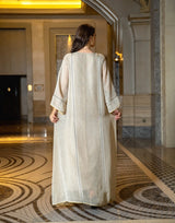 Luxury Sequin Muslim Party Dress | Moroccan Abaya and Jalabiya Evening Gown