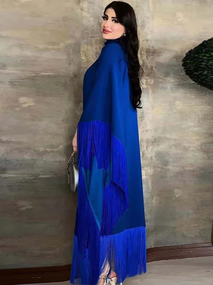 Elegantes muslimisches Partykleid für Damen – Dubai Abaya und türkischer Kaftan