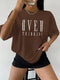 The Overthinking Tee: Women’s Vintage-Inspired Cotton Top