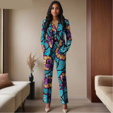 Das „Legacy“ Executive Set: Lebhafter 3-teiliger Anzug aus Ankara | Einreihiger Blazer, passende Weste & hoch geschnittene Hose