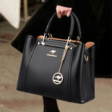 Die Triple-Vault Silhouette Luxus-Designerhandtasche mit 3 Schichten