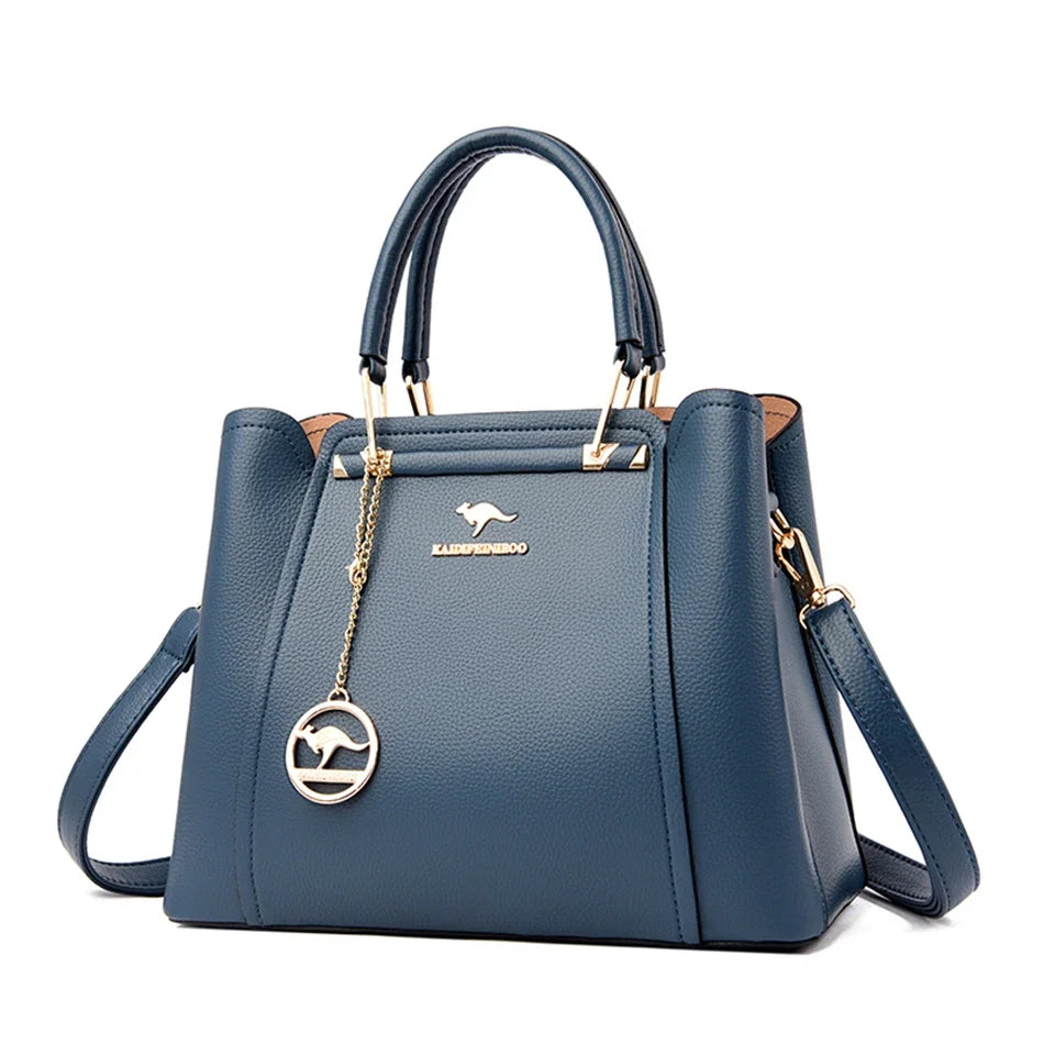 Die Triple-Vault Silhouette Luxus-Designerhandtasche mit 3 Schichten