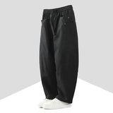 Herren Cargo Hose mit geradem Bein und Flugzeug-Print