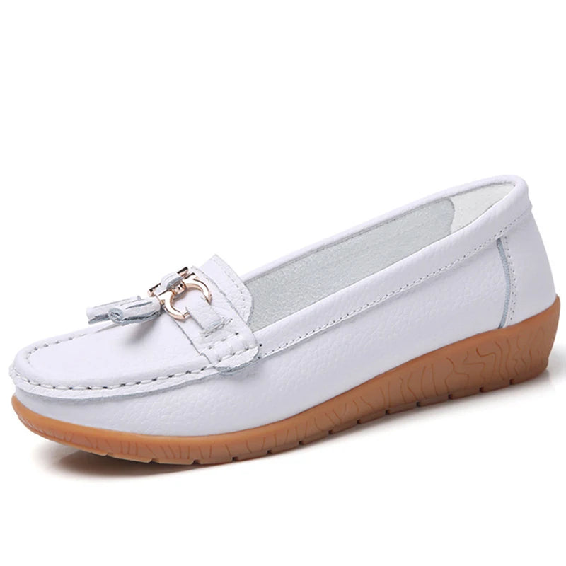 Bequeme Slipper im Krankenschwester-Stil für Damen – Klassische flache Schuhe