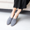 Women’s Genuine Leather Ballet Flats – Elegant Pointed Toe Loafers
