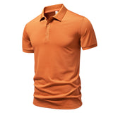 Men's Quick-Dry Sport Polo Shirt – Breathable Mesh Short Sleeve Lapel Tee