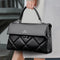 The Seoul-Chic Silhouette Luxury Soft Leather Handbag