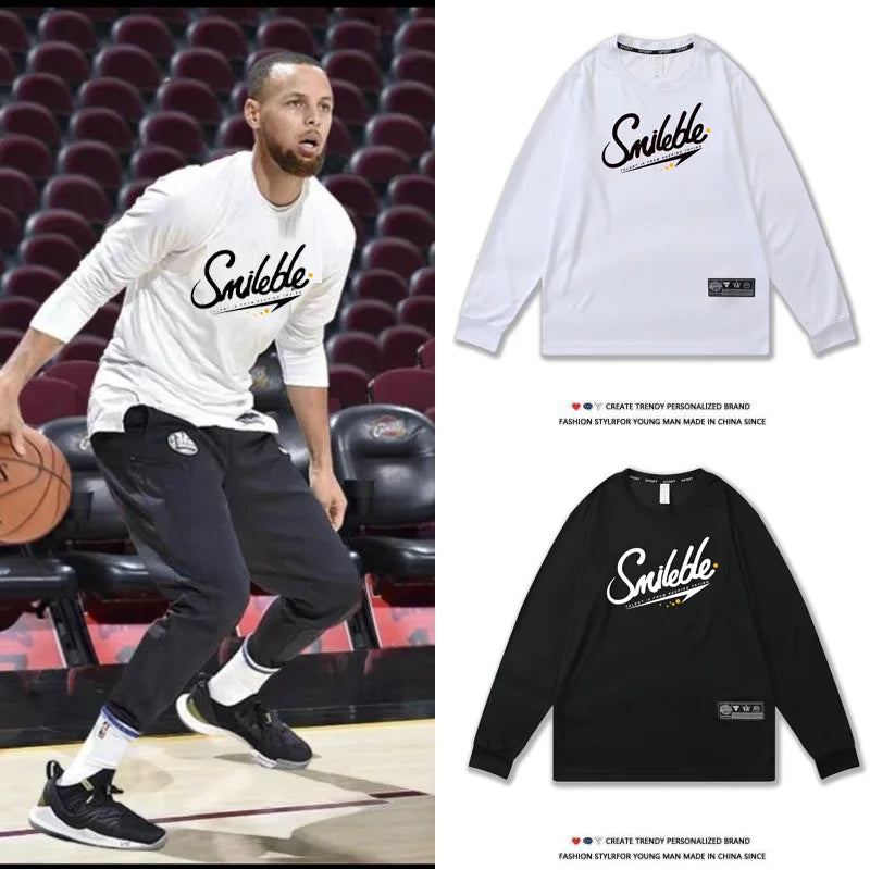 Men’s Full-Sleeve Training Jersey | Breathable Quick-Dry Basketball Shooting Shirt