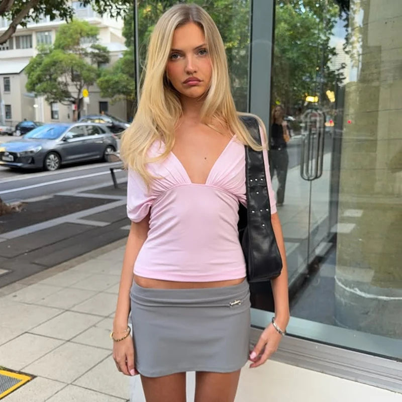 Fashion Backless Halter Vest for Women | Sexy Sleeveless V-Neck Tank Top