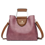 Die Sovereign-Tote Silhouette Luxuriöse Handtasche aus hochwertigem Leder