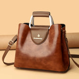 Die Sovereign-Tote Silhouette Luxuriöse Handtasche aus hochwertigem Leder