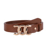Women's Thin Leather Decorative Belt – New Style Waistband for Dresses & Suits