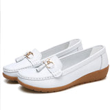 Bequeme Slipper im Krankenschwester-Stil für Damen – Klassische flache Schuhe