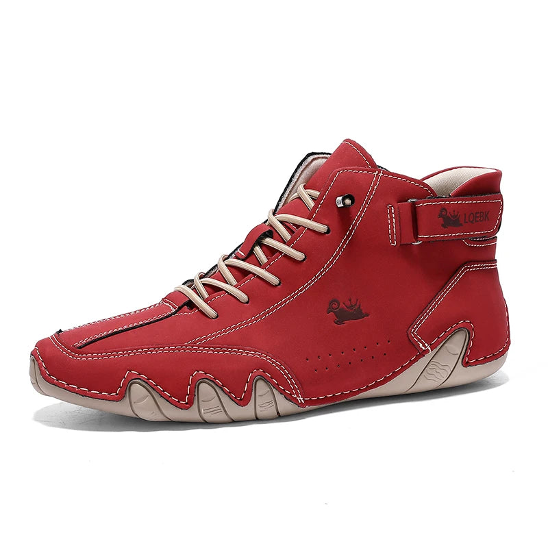 Herren Leder Freizeitsneaker – Luxus Fashion Outdoor Walking Schuhe