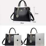 Die Triple-Vault Silhouette Luxus-Designerhandtasche mit 3 Schichten