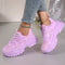 The Urban Designer Trainer: Women’s Chunky Platform Lightweight Sneakers