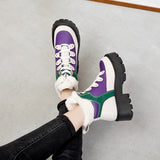 Women’s Real Leather Snow Boots – Warm Winter Ankle Boots