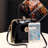 Luxus Kristall Diamant Handtasche | Echtes Leder Kleine Abend Messenger Bag