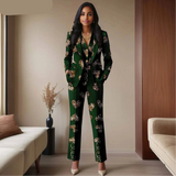 Das „Legacy“ Executive Set: Lebhafter 3-teiliger Anzug aus Ankara | Einreihiger Blazer, passende Weste & hoch geschnittene Hose