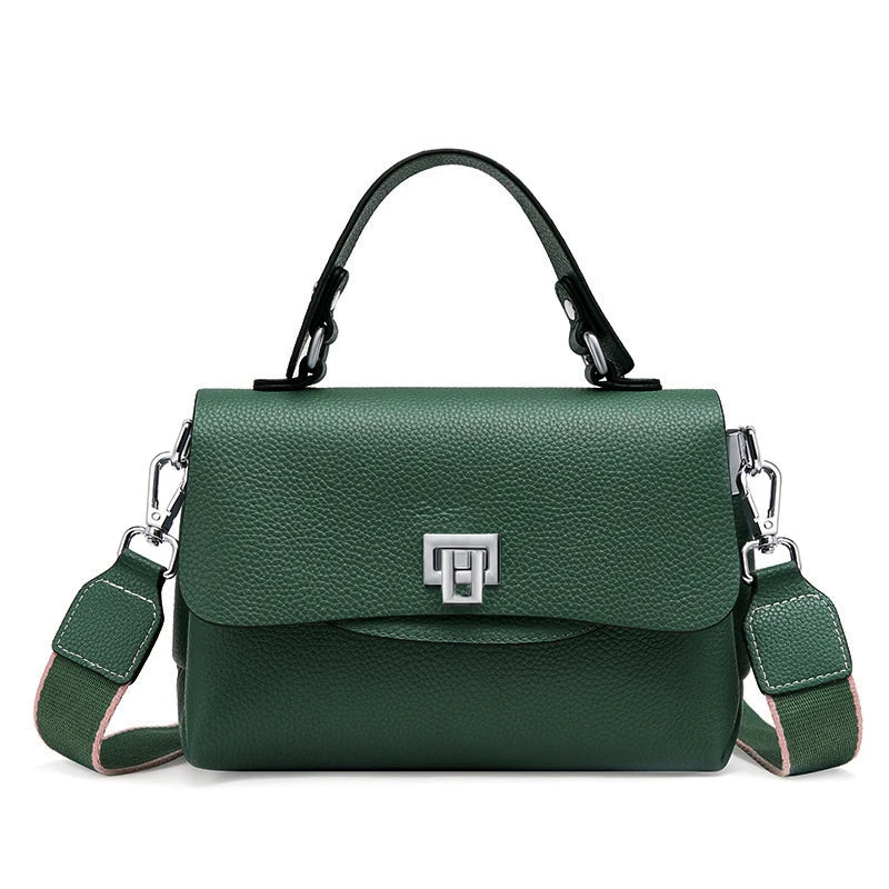 Die Envelope-Elite Henkeltasche aus echtem Leder
