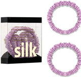 Das „Seidenfaden“-Slim-Set: Premium Skinny Scrunchies aus 100 % Maulbeerseide