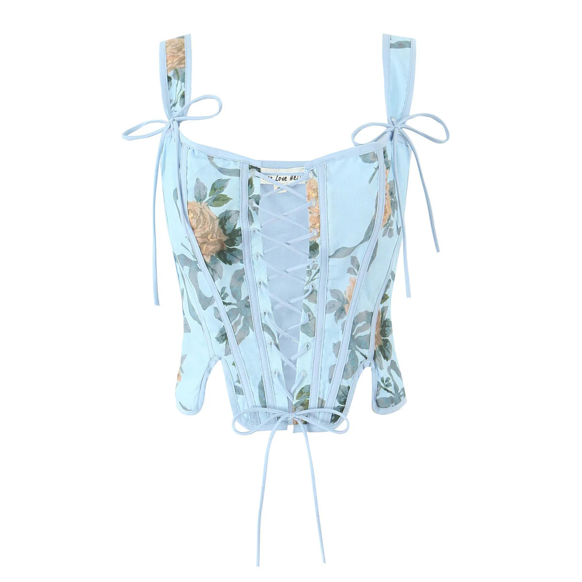 Women's Sexy Sleeveless Tie-Front Tank Top | Reversible Front Lace-Up Bandage Crop Top