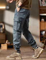 Cargohose für Herren, Schnitt: Slim Straight