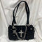The Cyber-Retro Silhouette Y2K Punk Biker Bag