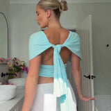 Fashion Backless Halter Vest for Women | Sexy Sleeveless V-Neck Tank Top