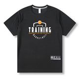 Herren lockeres Outdoor-Basketball-T-Shirt | Sommer schnelltrocknendes Streetwear-T-Shirt