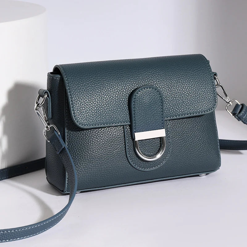 The Legacy-Flap Silhouette Luxury Cowhide Crossbody