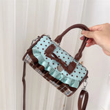 Die gepunktete koreanische Bowler Bag