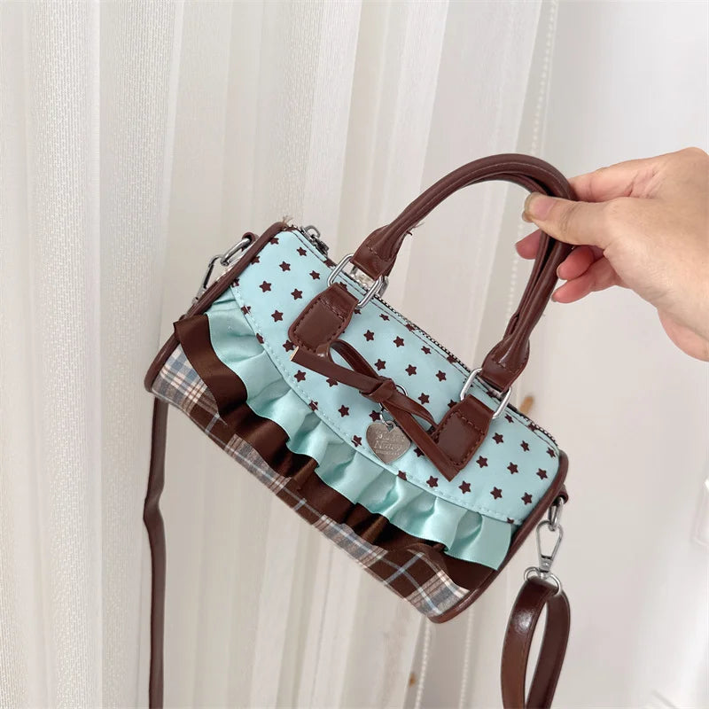 Die gepunktete koreanische Bowler Bag