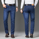 Men’s Classic Cotton Denim Overalls – Straight Leg Jeans