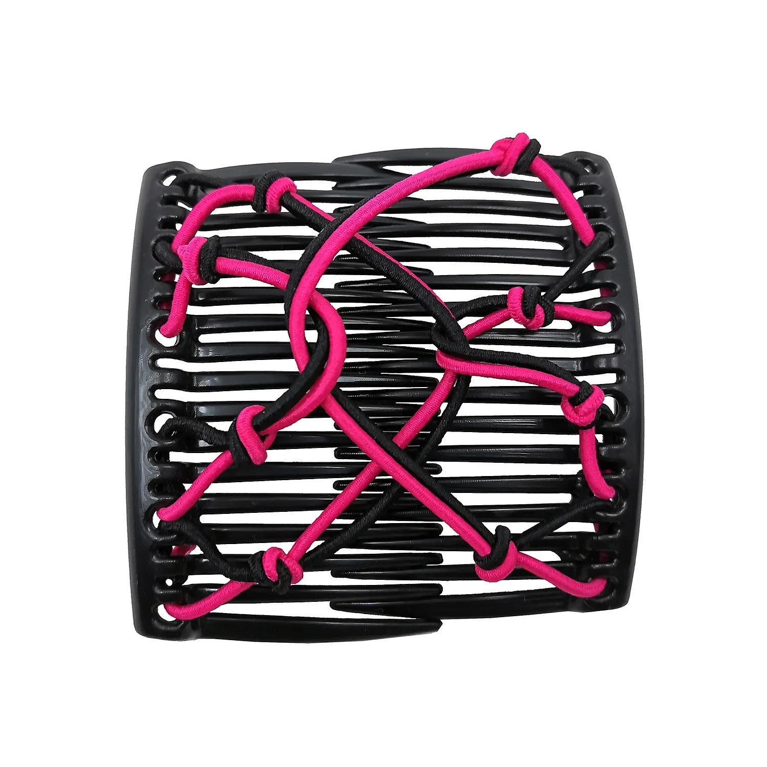 Der Instant-Bun Magic Comb Elastikseil Stretch Clip