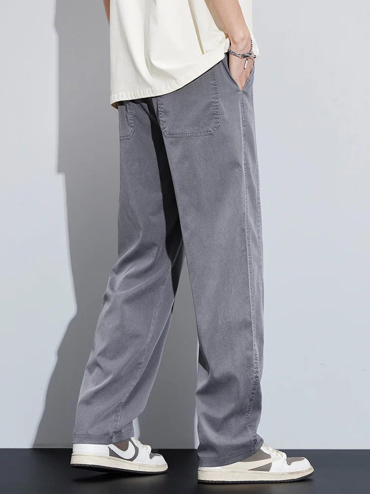 Men’s Ultrathin Lyocell Summer Pants – High Quality Soft Casual Trousers