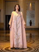 Luxury Sequin Muslim Party Dress | Moroccan Abaya and Jalabiya Evening Gown